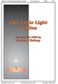 This Little Light of Mine SATB choral sheet music cover